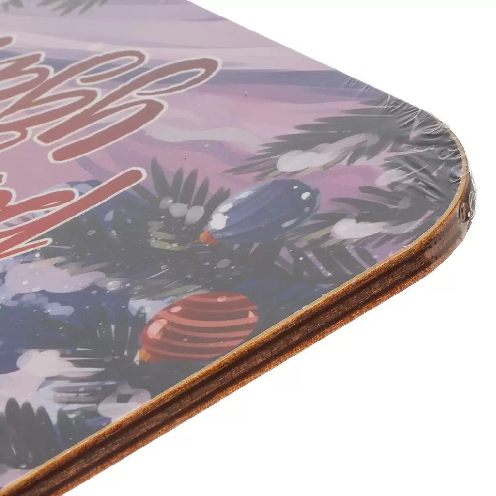 Доска разделочная Счастья, радости, удачи 21х29 см