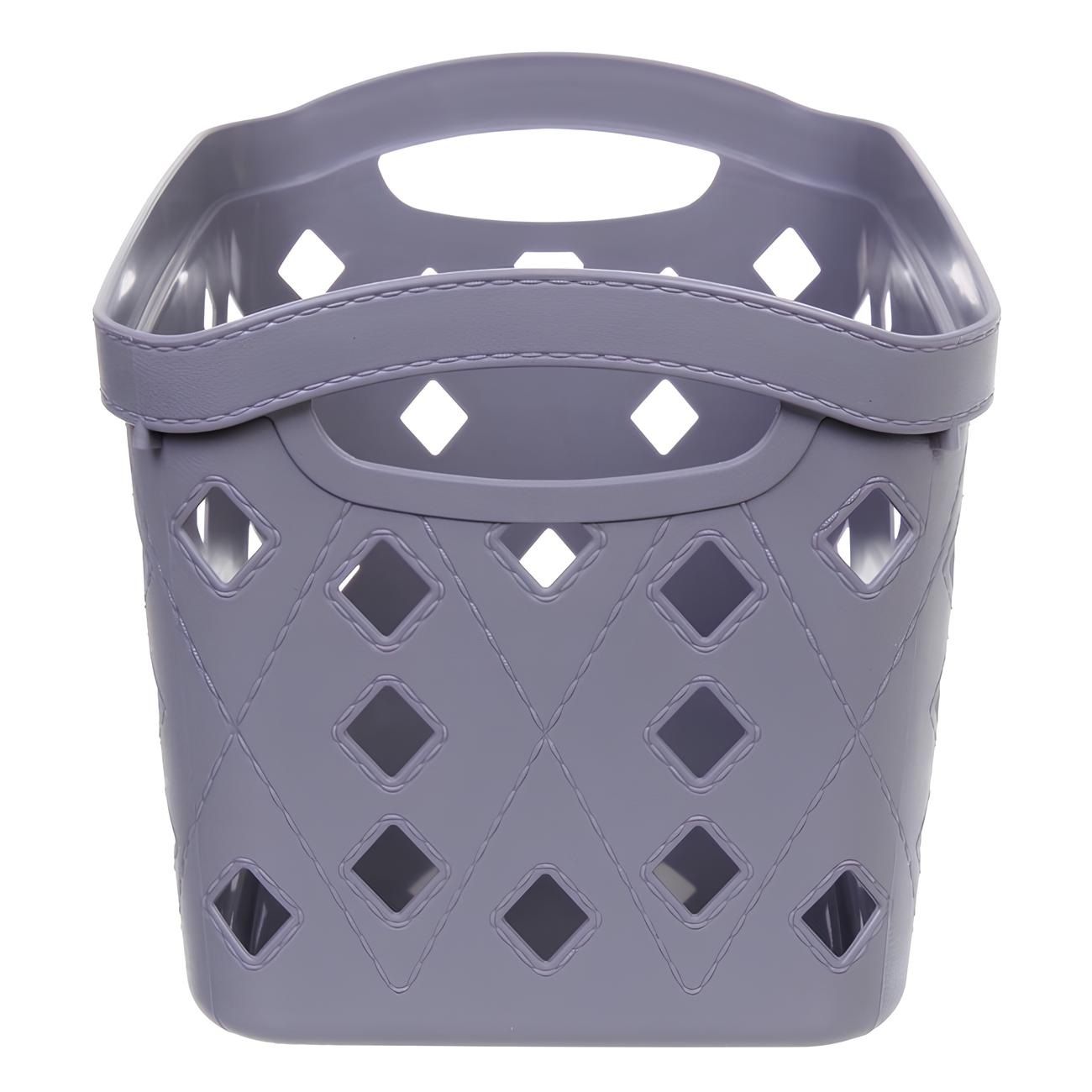 Корзина для хранения Лерберг 31,8х21,5х20,3 см пыльно-серая