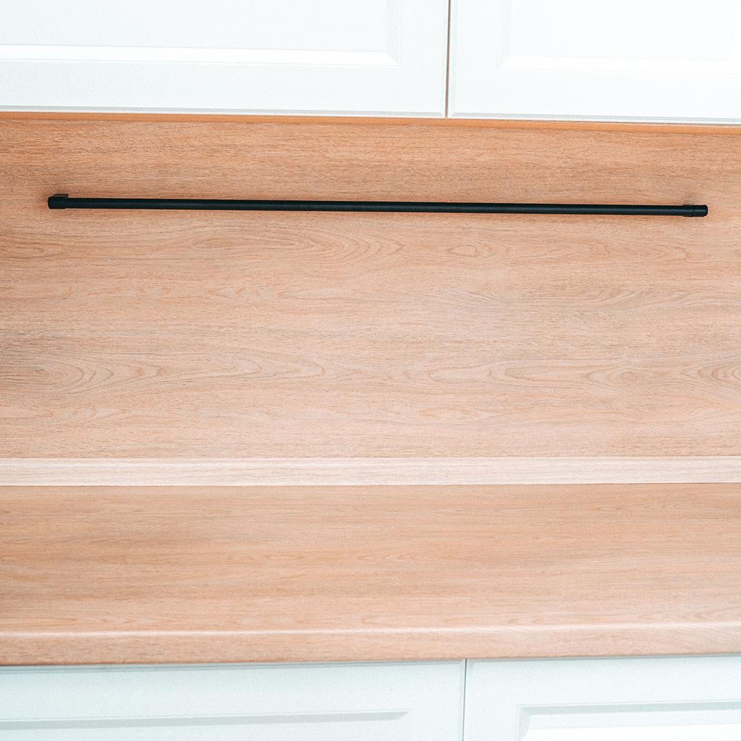 Труба диаметр 16 мм длина 1000 мм черный матовый