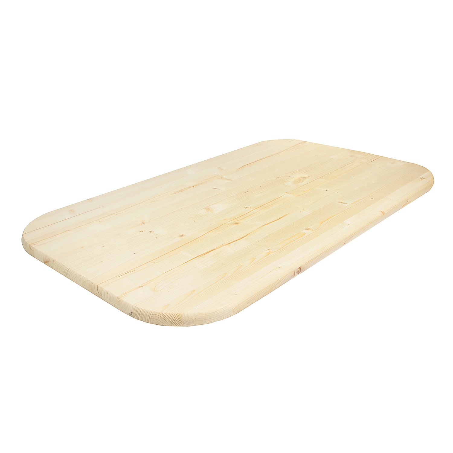 Столешница 28 х 600 х 1000 мм овальная деревянная