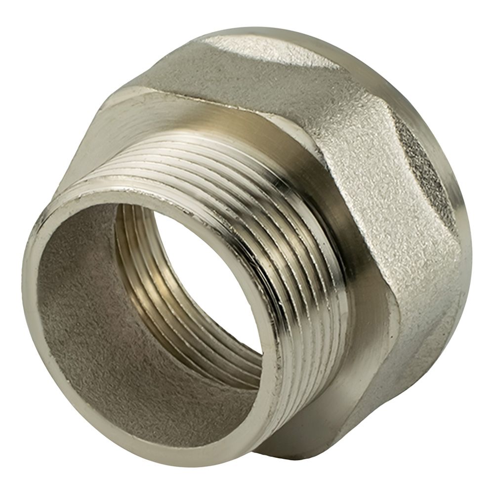 Переходник латунь 1 1/2"х1 1/4" ВР/НР