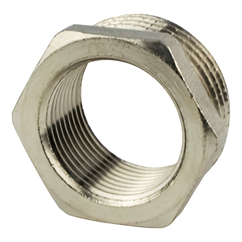 Футорка латунь никель 3/4''х1'' ВР/НР