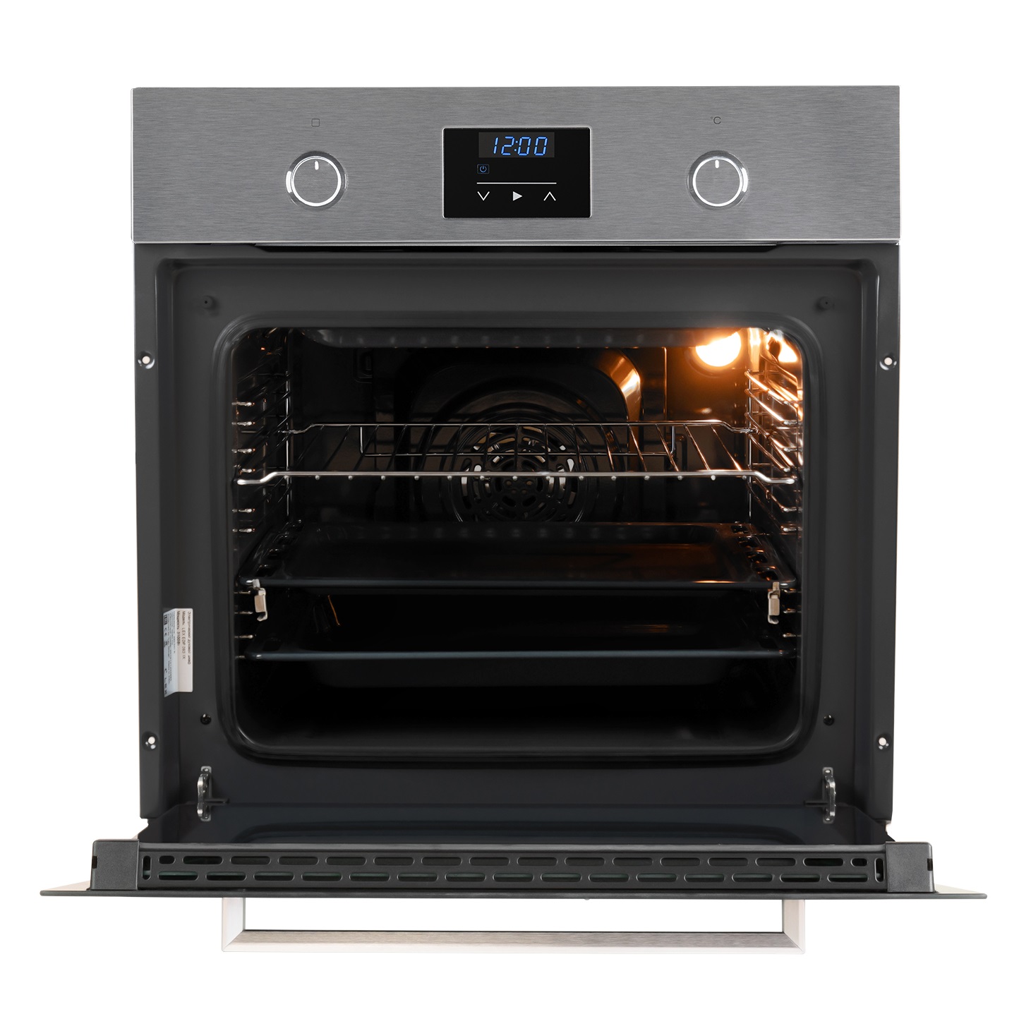 Духовой шкаф LEX EDP 093 IX NEW 9 функций 600х560х560мм