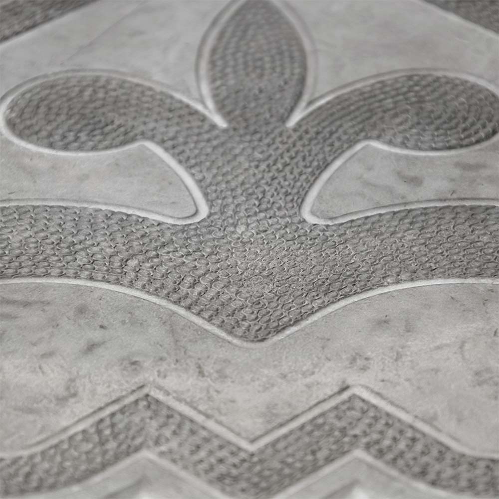 Брусчатка тротуарная Клевер вставка угловая 45х295х295 мм серая