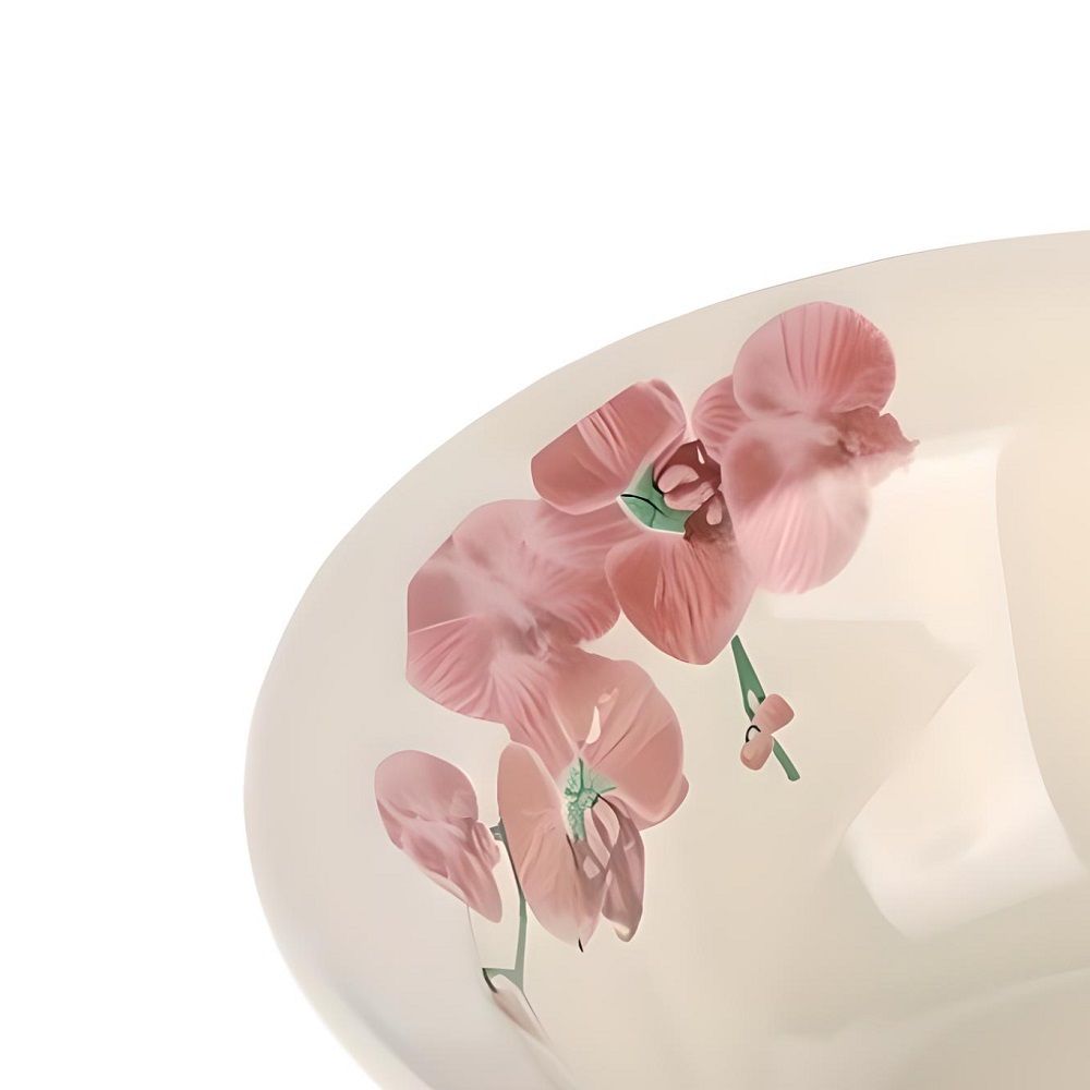 Миска глубокая 400 мл 17,5 см Орхидея