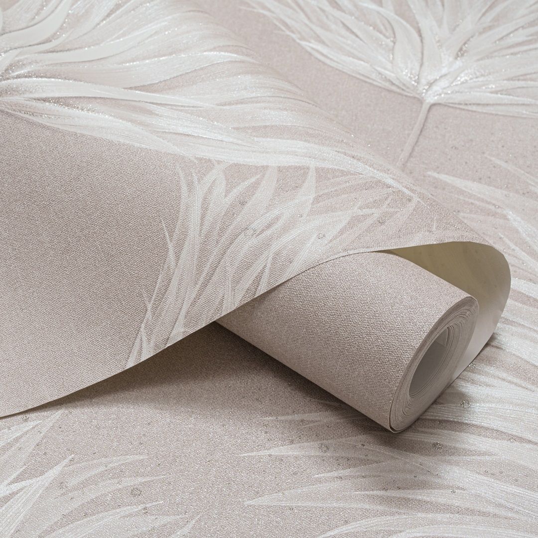 Обои Freedom Тельма 11364-01 бежевые цветы крупные 1,06х10 м