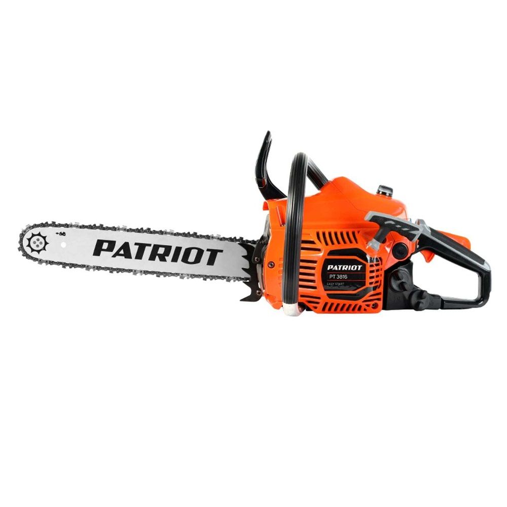 Пила цепная бензиновая Patriot PT 3816 с топором Patriot APF-600