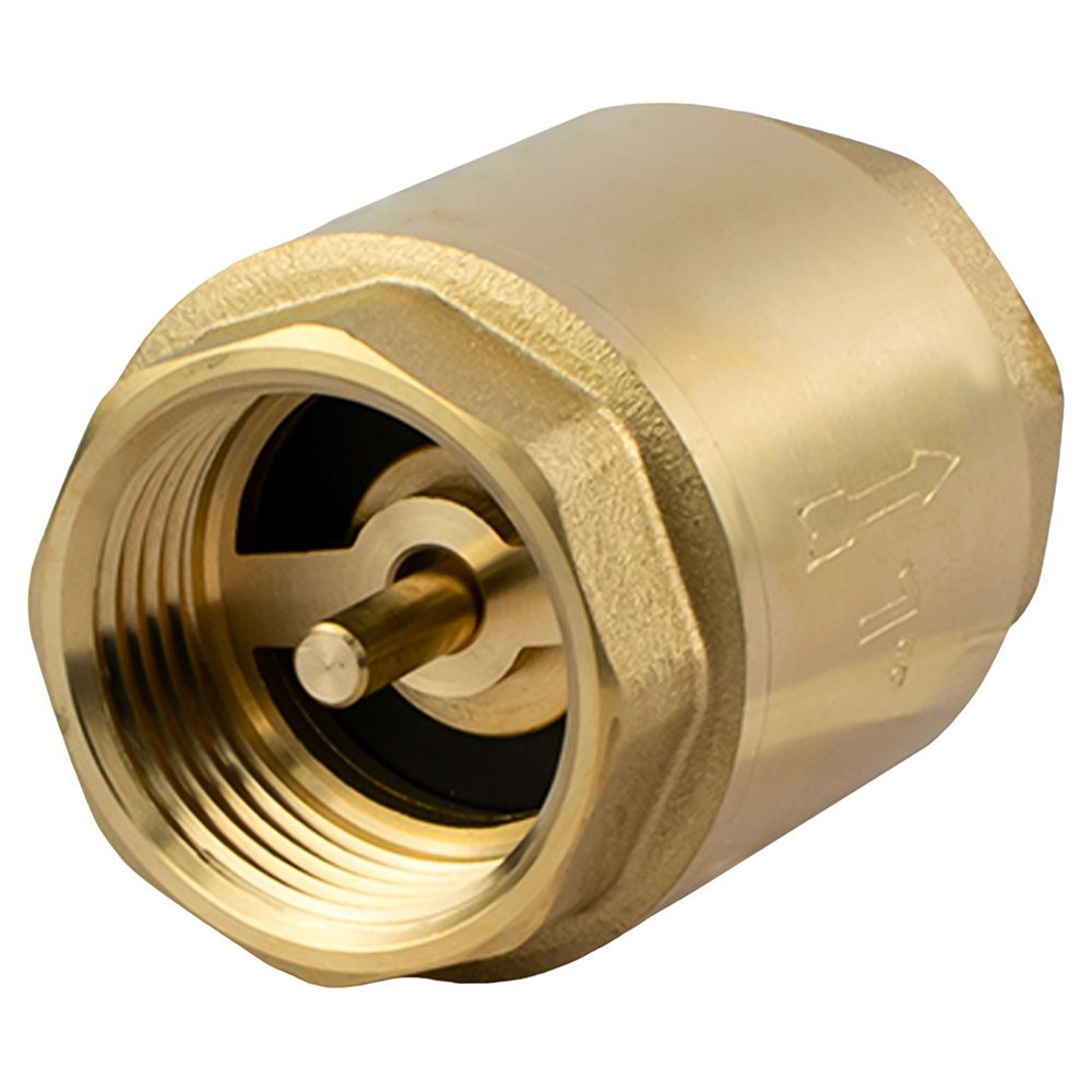 Клапан обратный 1" латунное седло