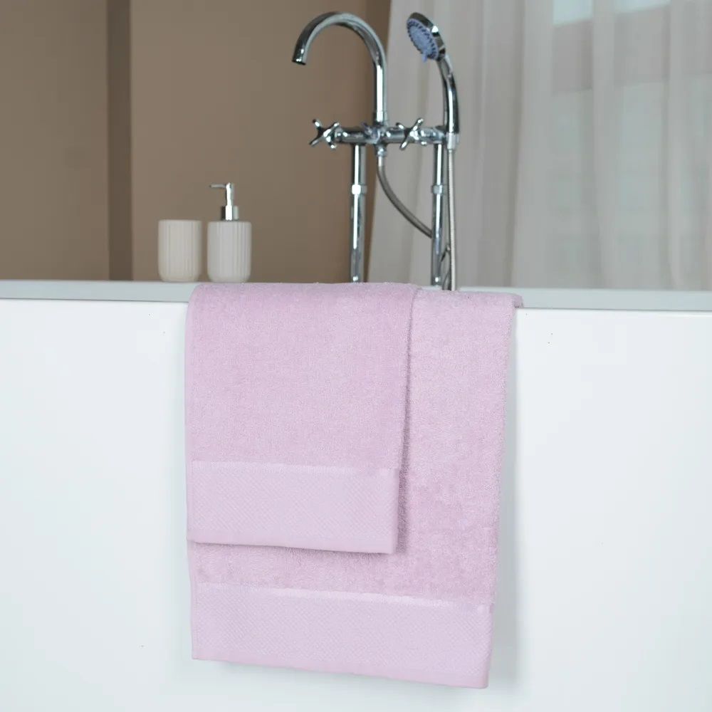 Полотенце махровое Belezza Monterey 50x80 см розовое
