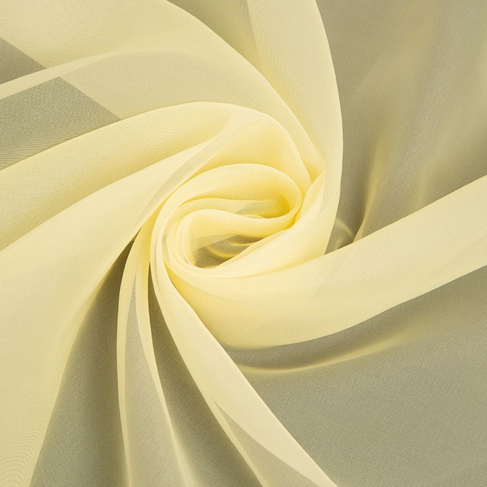Ткань для штор Тюль вуаль TC 1007/300 V желтая