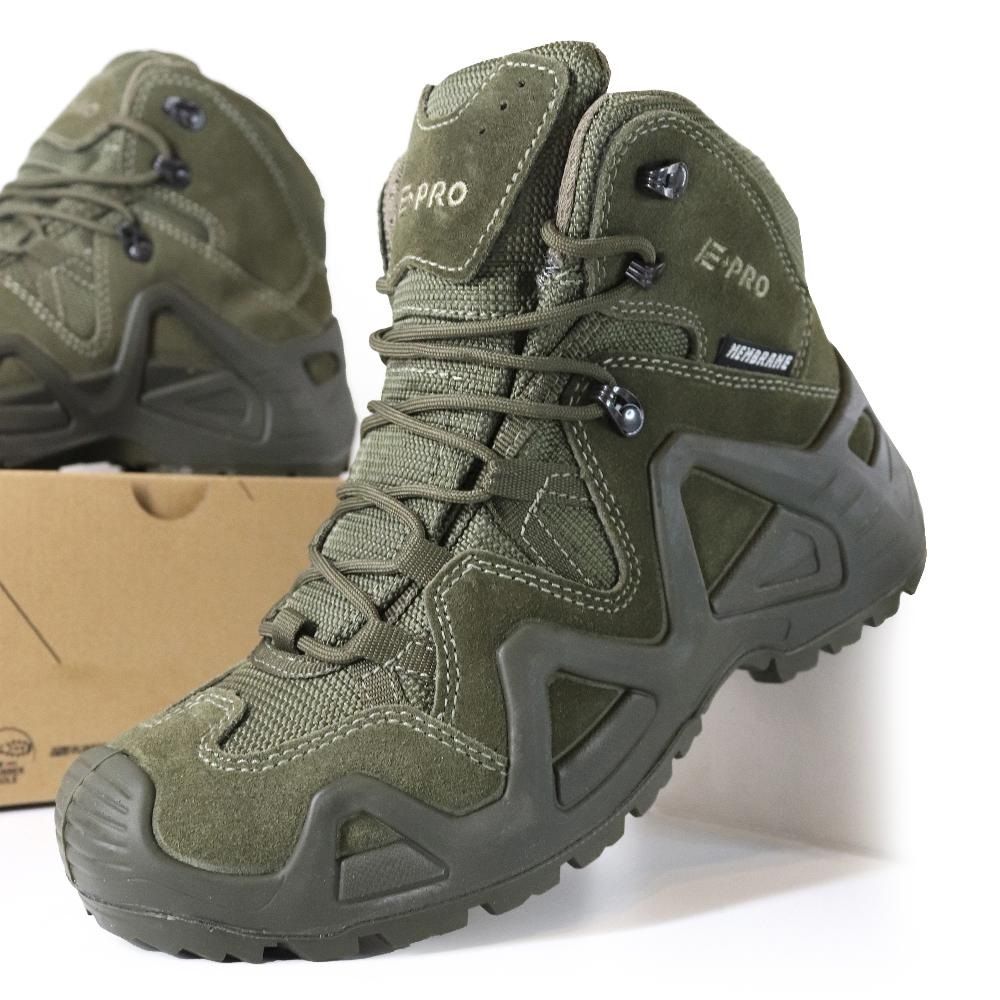 Ботинки мужские E-Pro Special Mid Kevlar 102 зеленый р.45