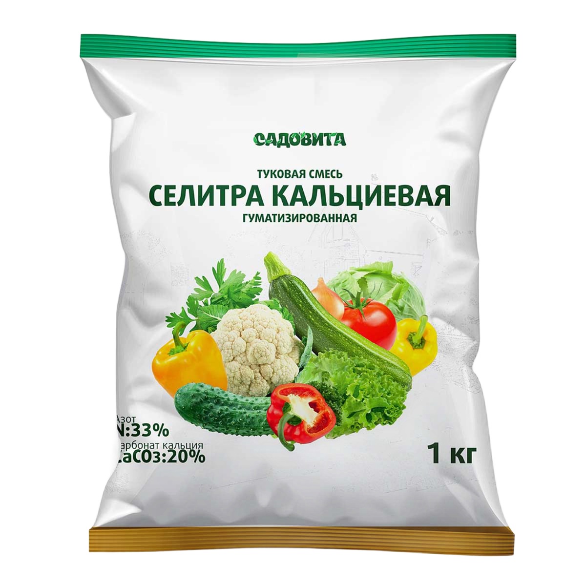 Удобрение минеральное Селитра кальциевая Садовита 1 кг