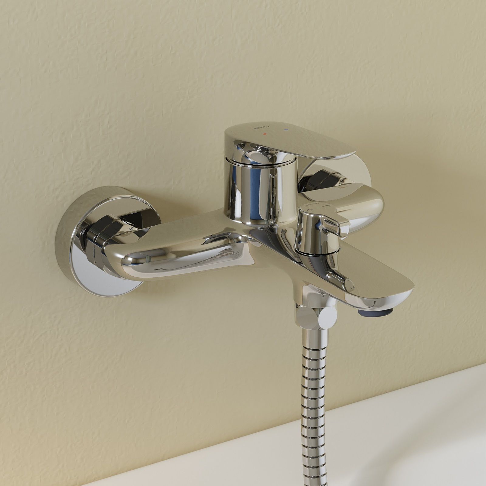 Смеситель для ванны Iddis Zodiac X ZDXSB02i02WA однорычажный