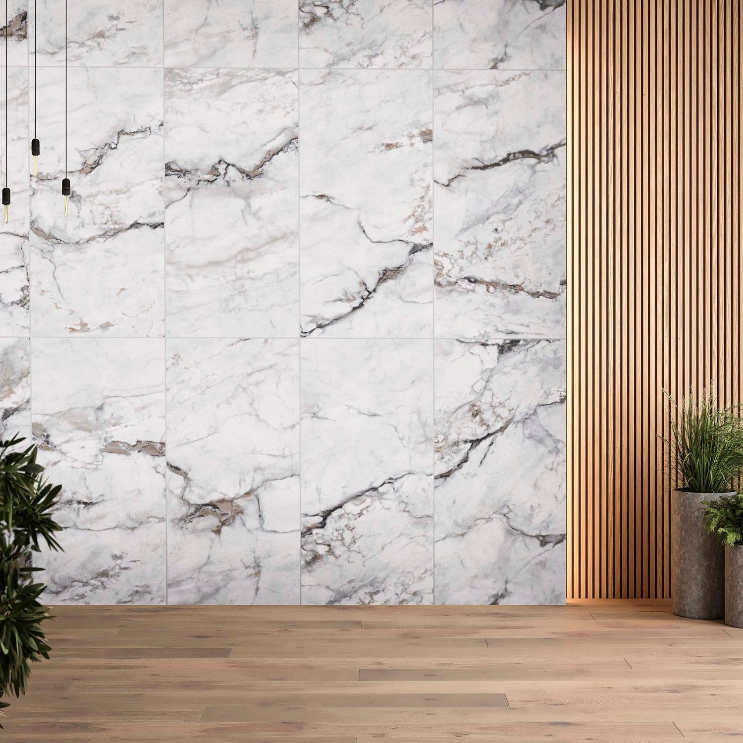 Керамогранит Onlygres MOG103 600x1200 мм белый полированный 1,44 м2