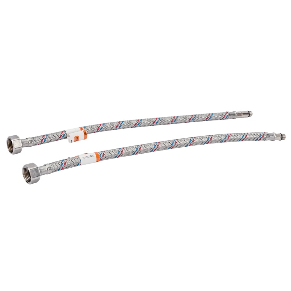 Подводка для смесителя 1/2"хМ10 0,4 м Г/Ш 2 шт