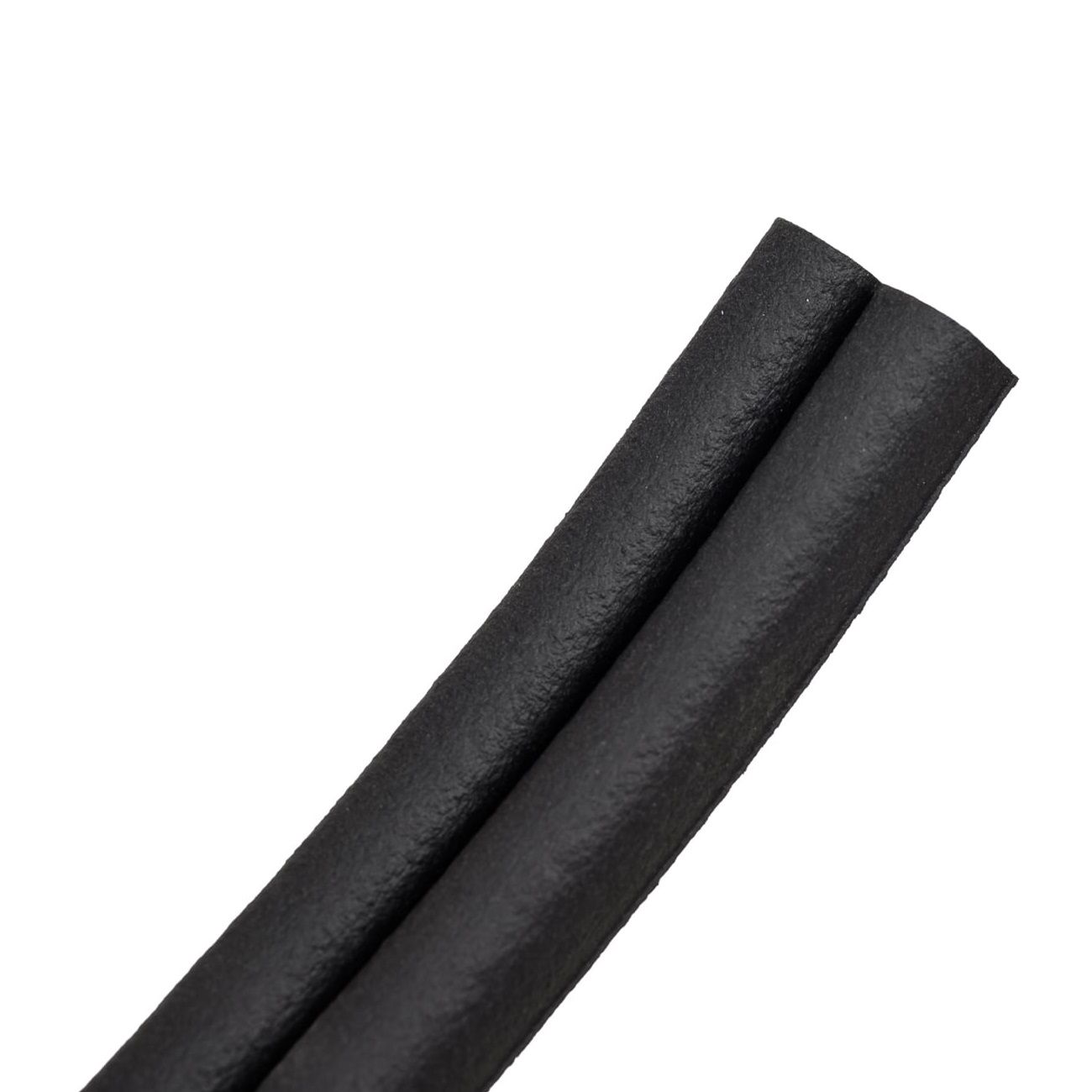 Уплотнитель для окон и дверей D-профиль 4Walls 8x9 мм черный