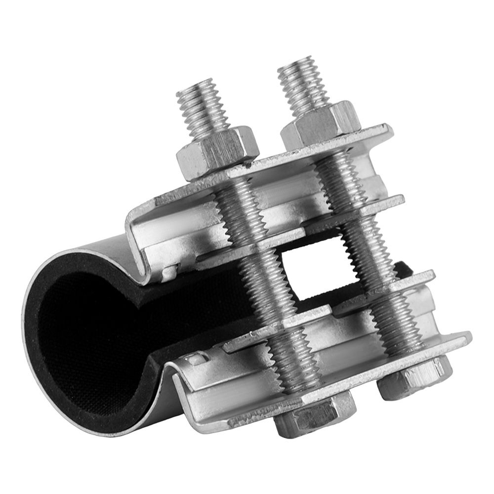 Хомут ремонтный оцинкованный 3/4" 26,9 мм 70 мм