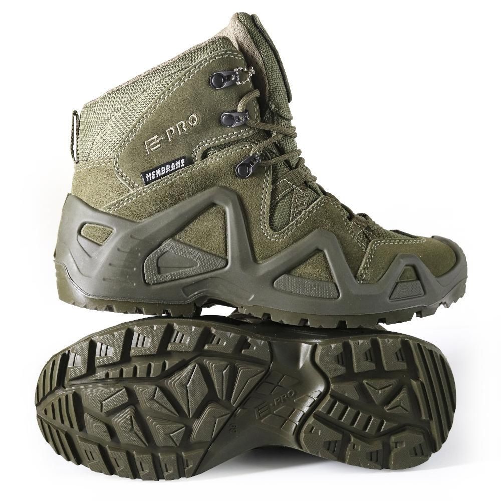 Ботинки мужские E-Pro Special Mid Kevlar 102 зеленый р.45
