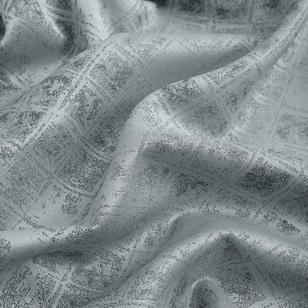 Ткань для штор Портьера жаккард TC SOFT2223-042/150 PJac NC серый