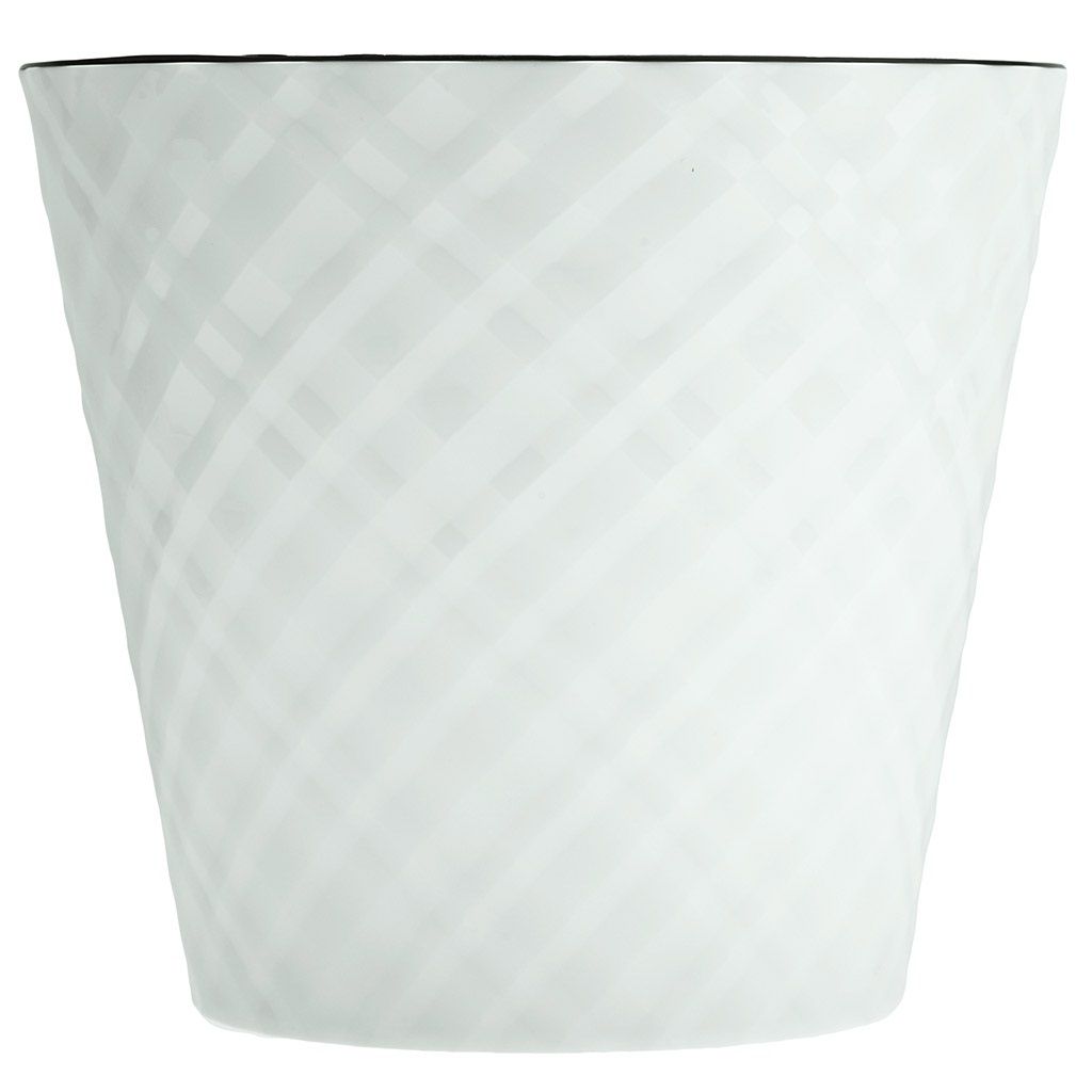 Горшок цветочный InGreen Manhattan Белоснежный жасмин 23 см 5 л c дренажной вставкой