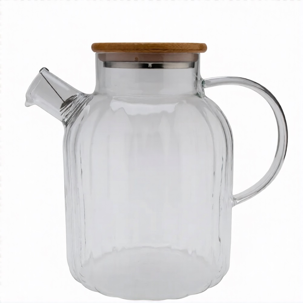 Чайник заварочный 1,5 л стеклянный 2025-1321