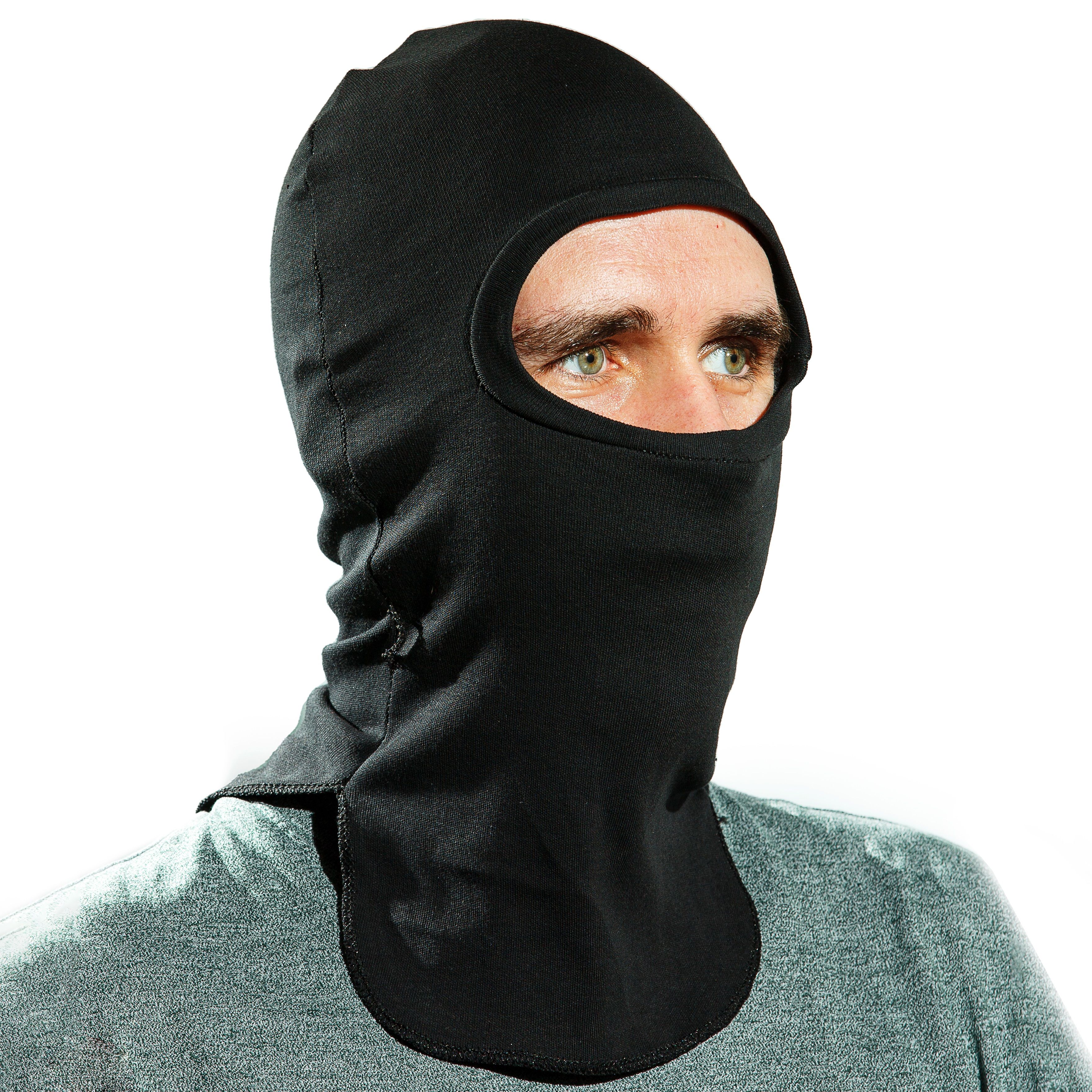 Подшлемник трикотажный х/б черный