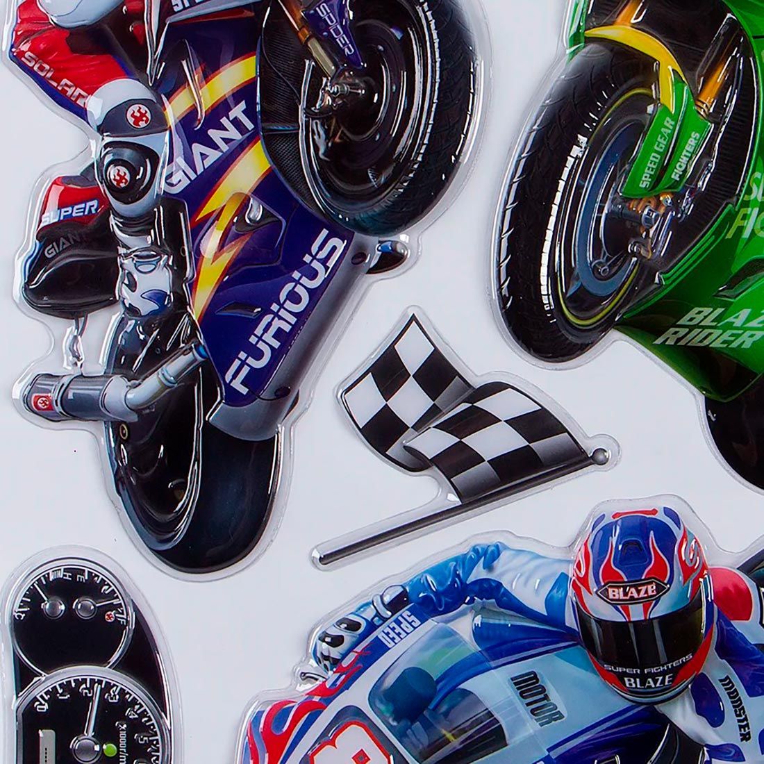 1011 POA Стикер Мотоциклы