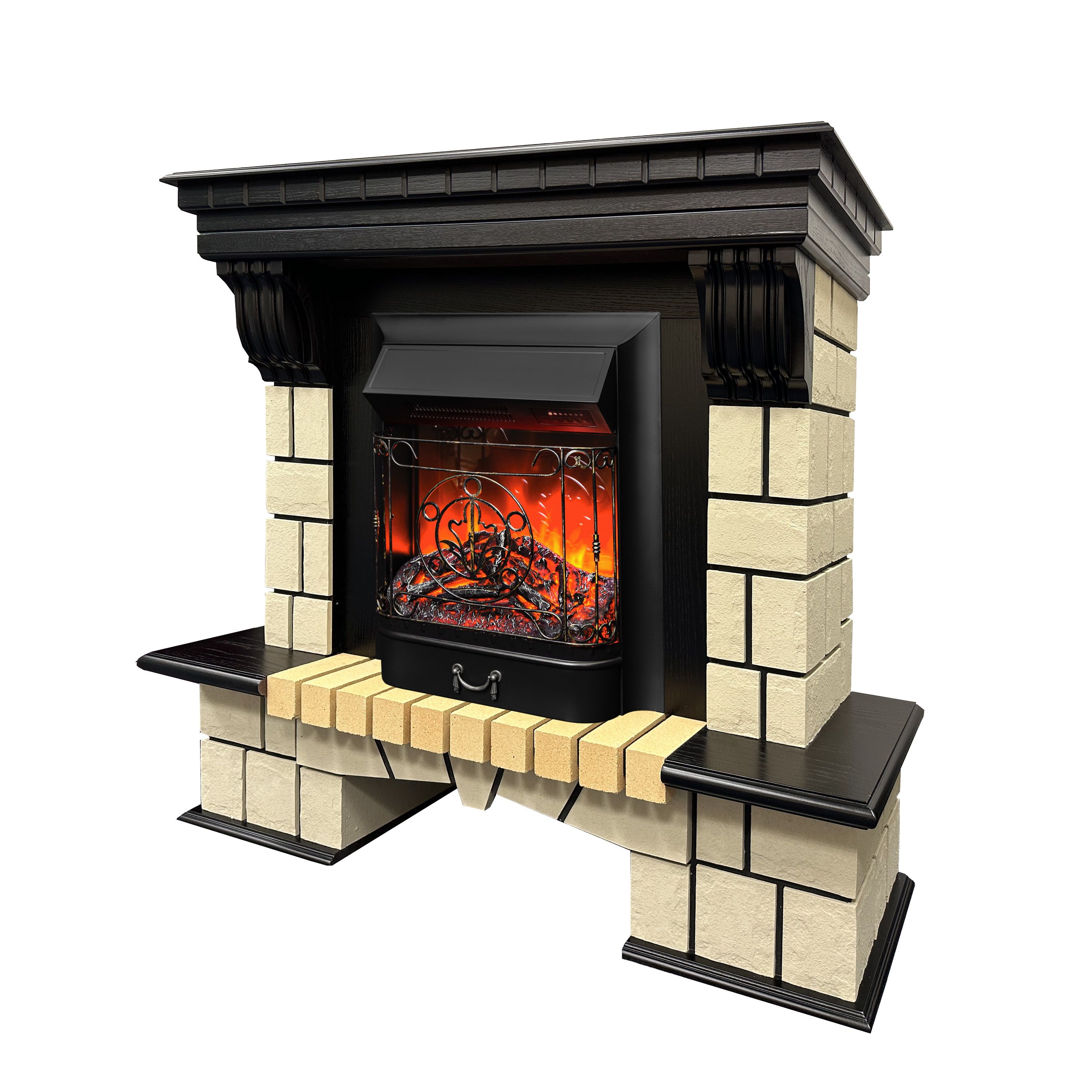 Каминокомплект Estate ML STD/EUG DN+Majestic 1074х1140х440 мм