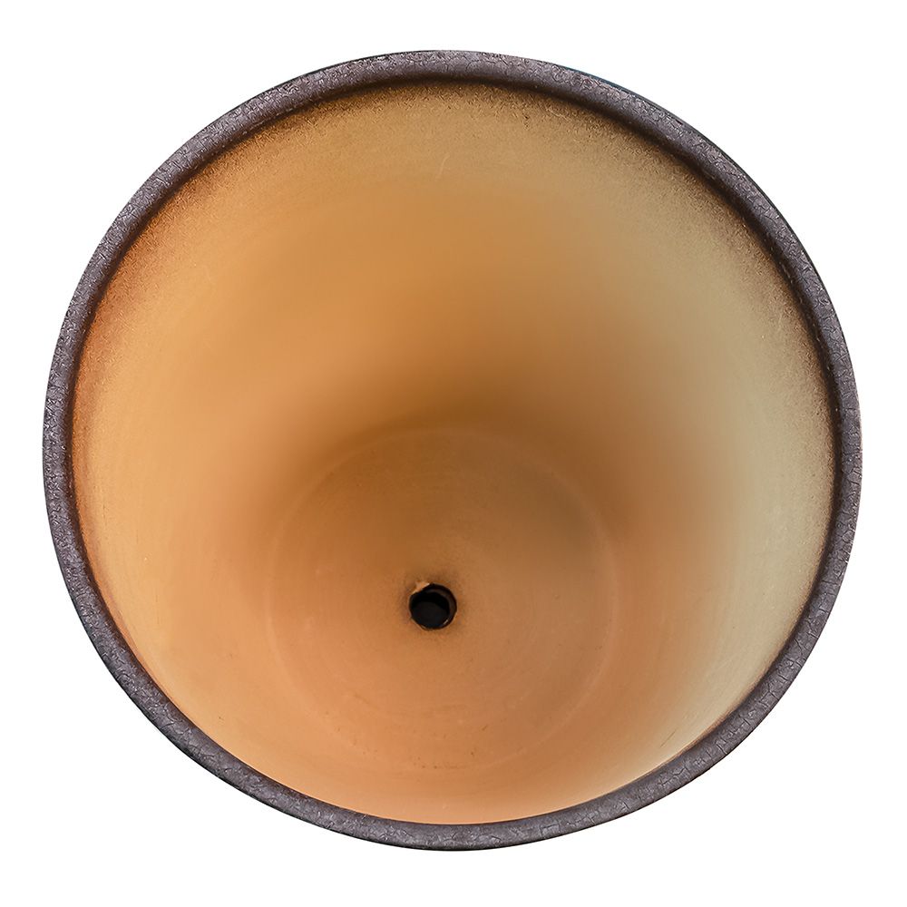 Горшок цветочный Бутон Винил шоколад 21 см 5 л