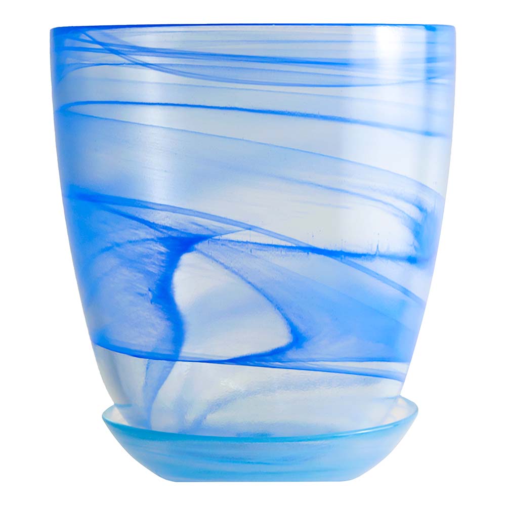 Горшок цветочный 3 4243 14,5 см алеб. голубой