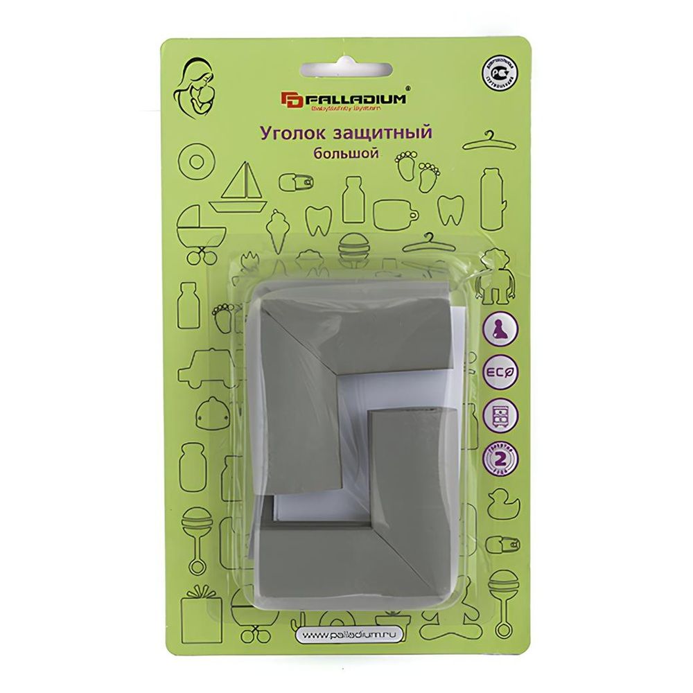 Уголок защитный BS 46.27 PALLADIUM большой коричневый