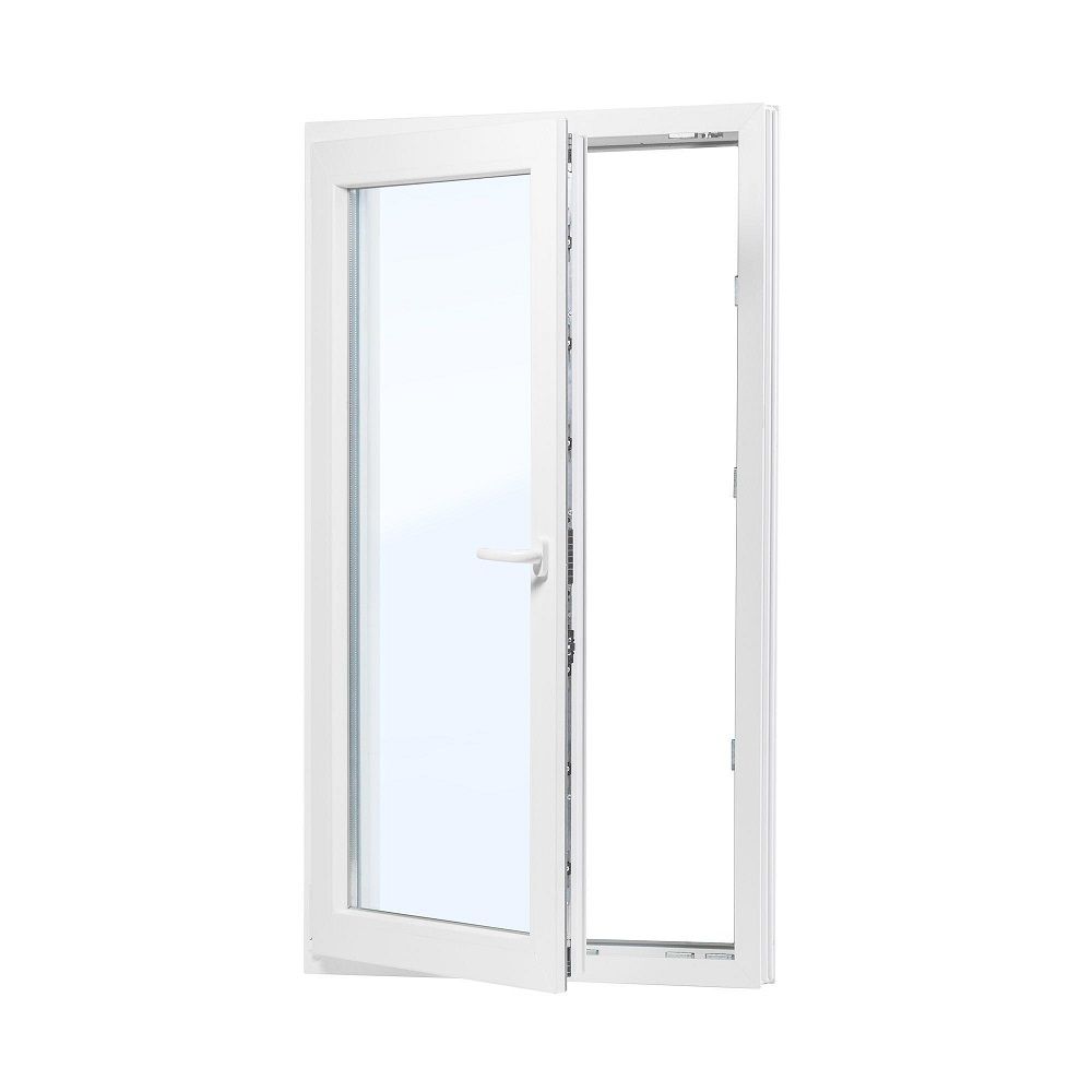 Окно ПВХ 900х1400 24 мм поворотно-откидное левое