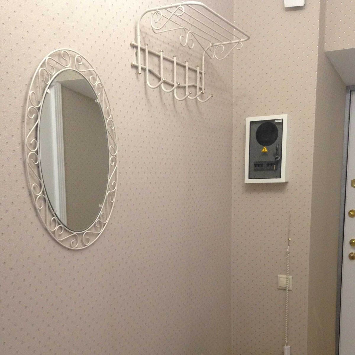 Вешалка Sheffilton Грация 1/5 металл/пластик золотой антик/мет. золото