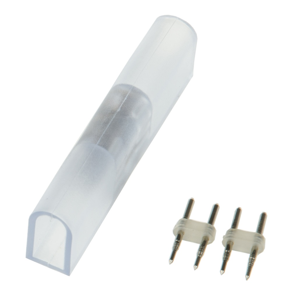 Соединитель контактный прямой UTC-K-12/N21 CLEAR 010 POLYBAG для светодиодных лент ULS-N21 NEON 220В