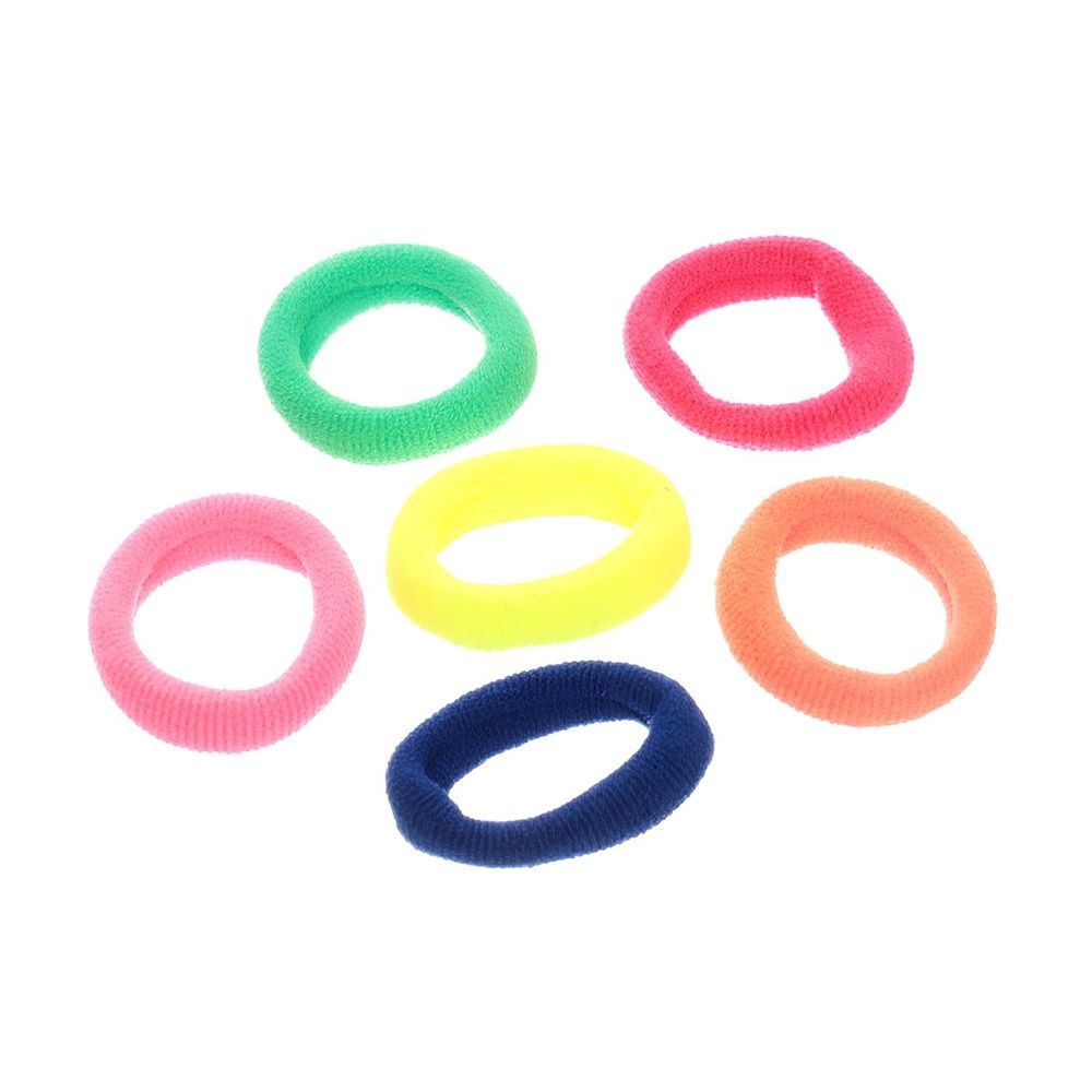 Резинки для волос детские Bright style Веселые друзья микс 17х11 см 40+-2 шт