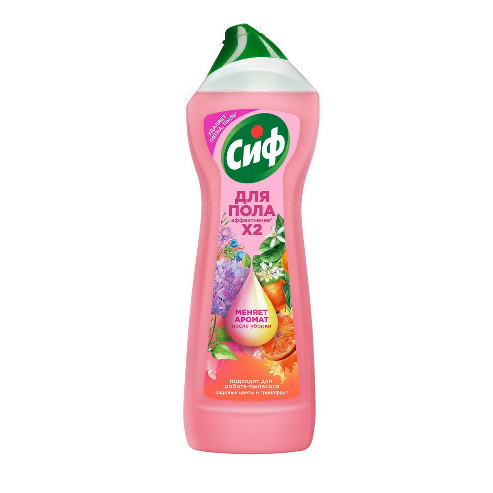 Средство для мытья пола Сиф Цветы и грейпфруты 750 мл