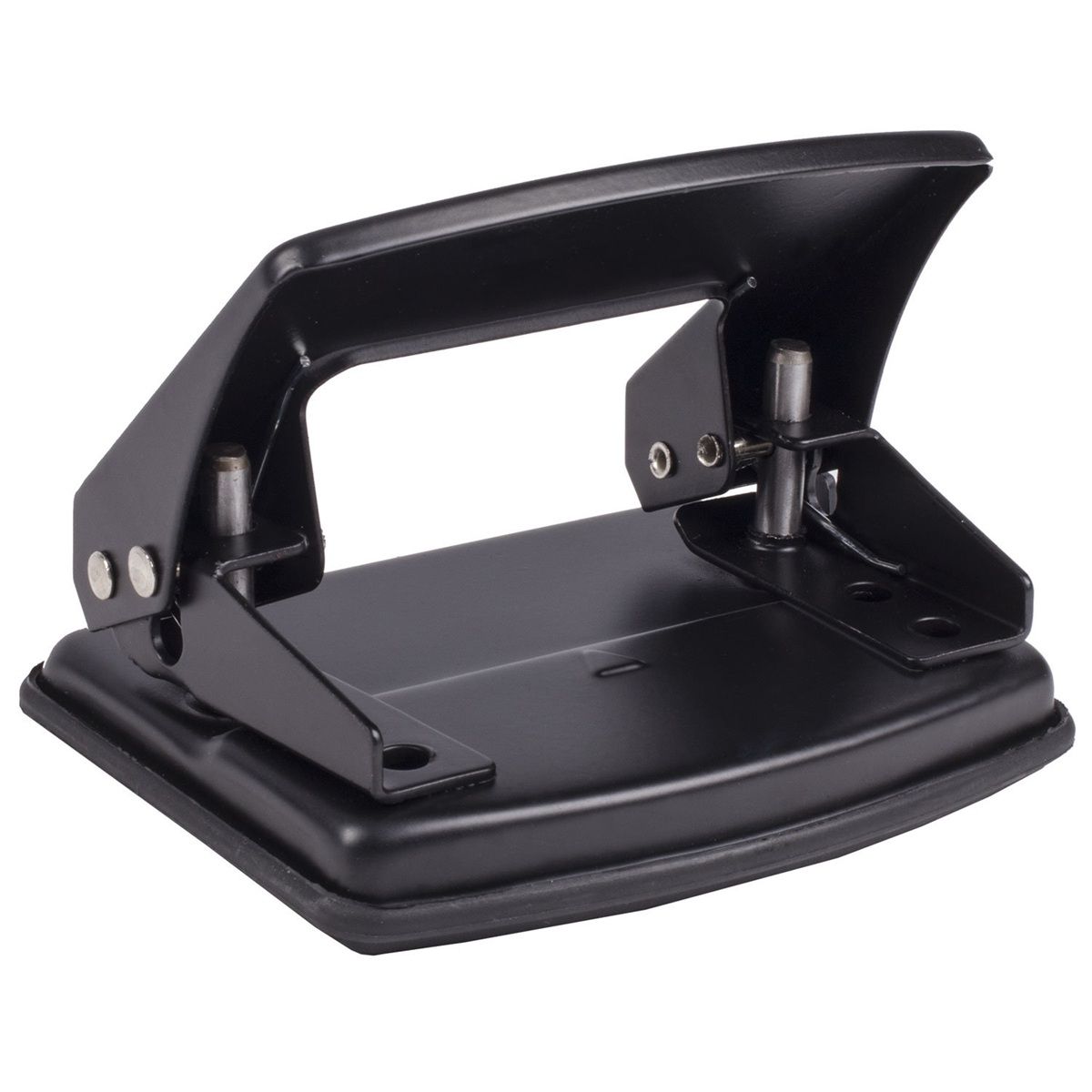 Дырокол металлический Staff Manager черный до 20 л. 224649