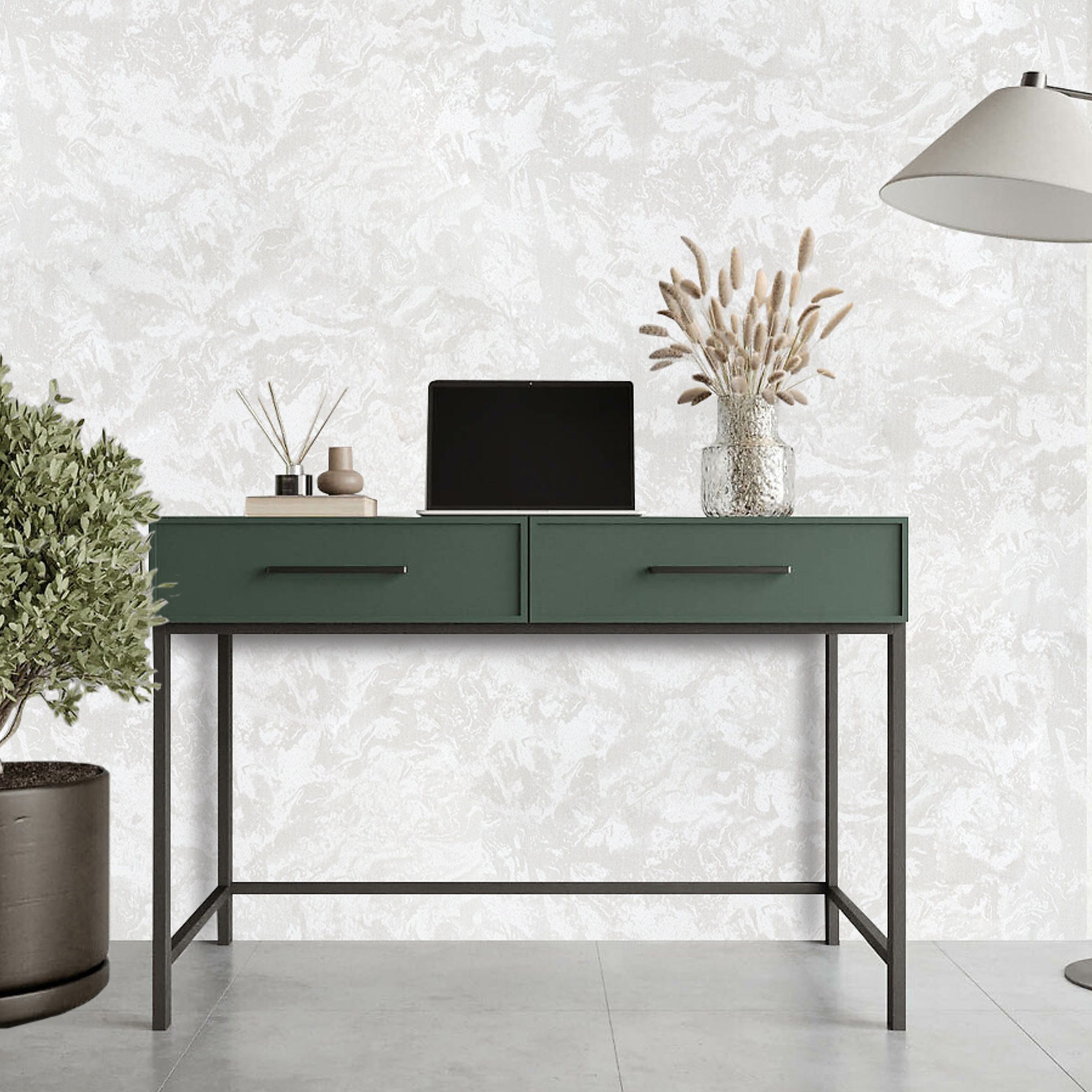 Обои Green Walls Фернандо С50 5056 02 бежевые штукатурка 1,06х10,05 м