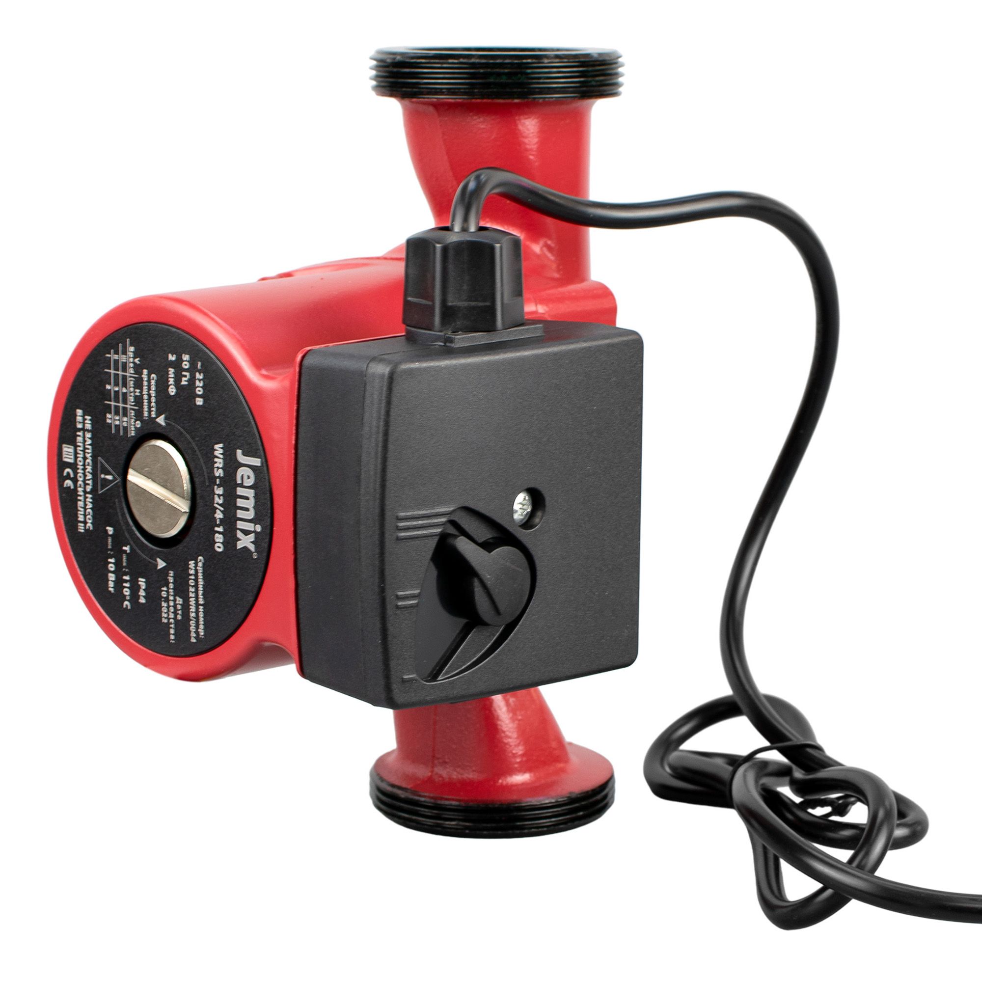 Насос циркуляционный Jemix WRS-32/4-180 70Вт 180 мм