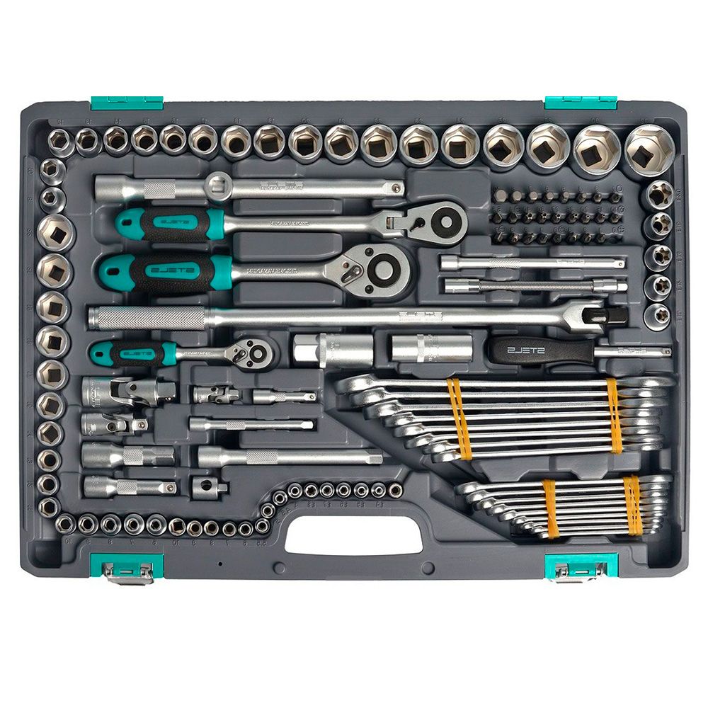 Набор инструментов 1/2", 1/4", 3/8" 142 предмета Stels 14107
