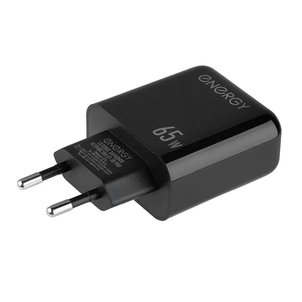 Устройство зарядное Energy ET-38 PRO 2,1А 1USB+2Type C 65Вт белый