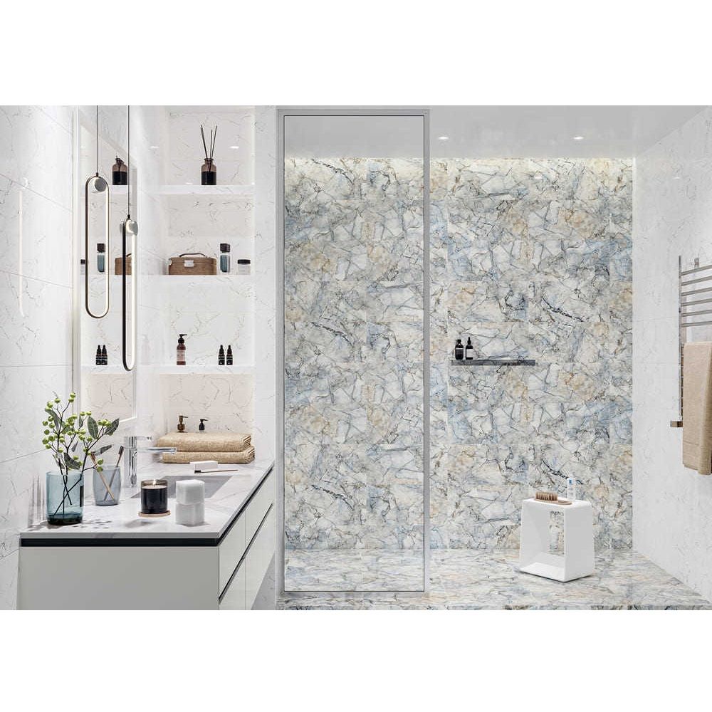 Плитка настенная Global Tile Solo GT95VG 50х25 см белая 1,375 м2