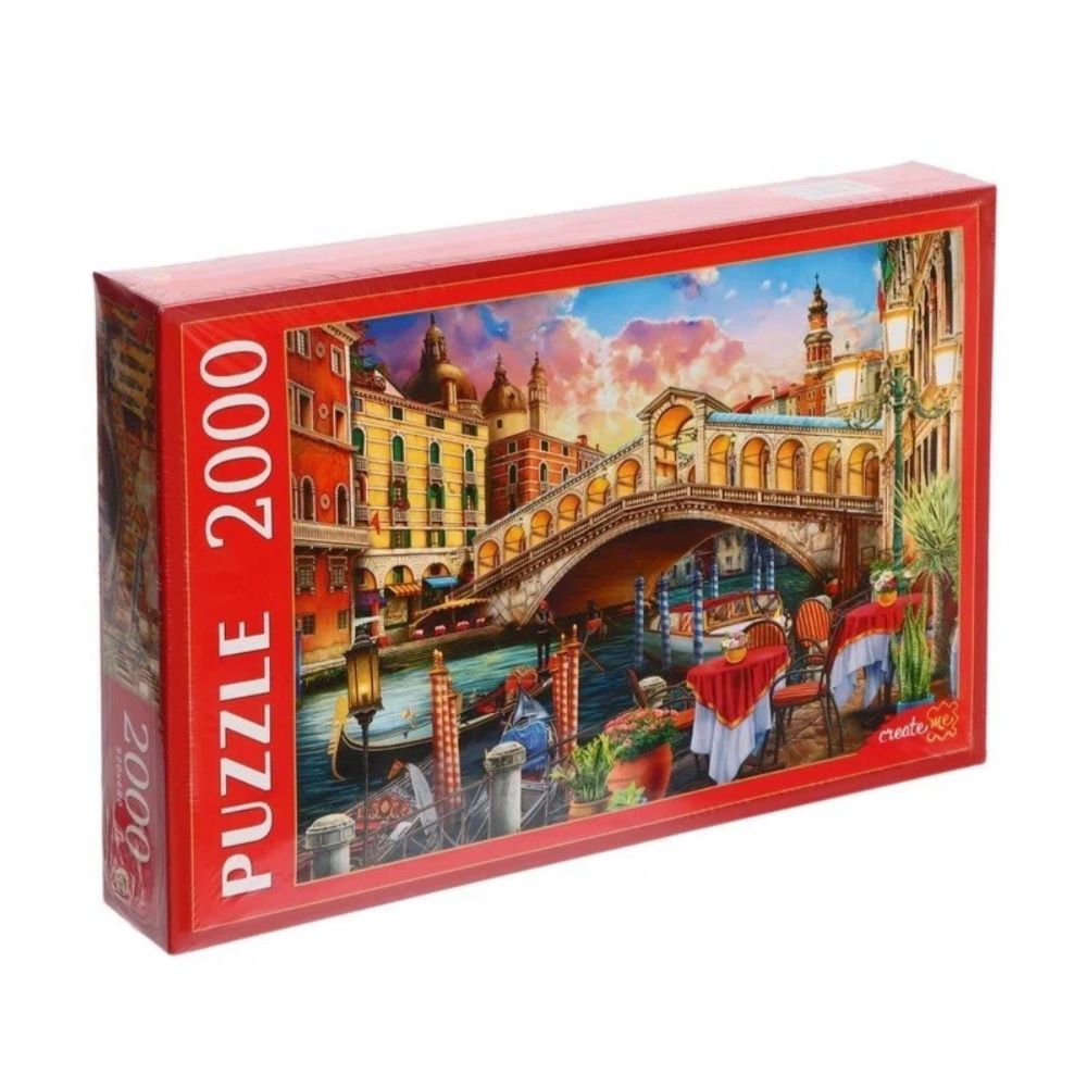 Пазлы 2000 элементов Венеция. Мост Риальто