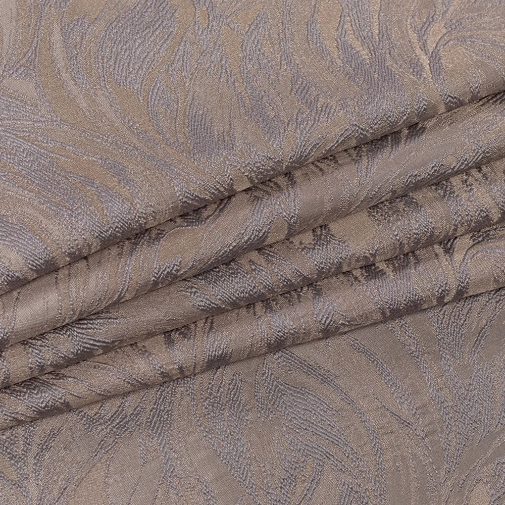 Ткань для штор Портьера блэкаут Каприз 58107207/295 сиреневый