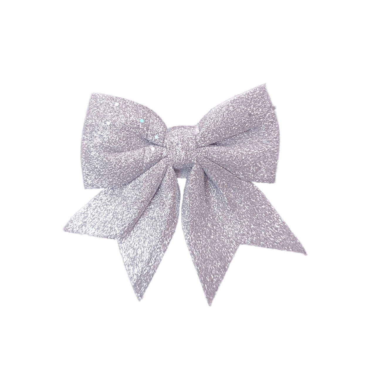 Украшение новогоднее Моя Елочка Бант 16х18 см серебро 10922-4318