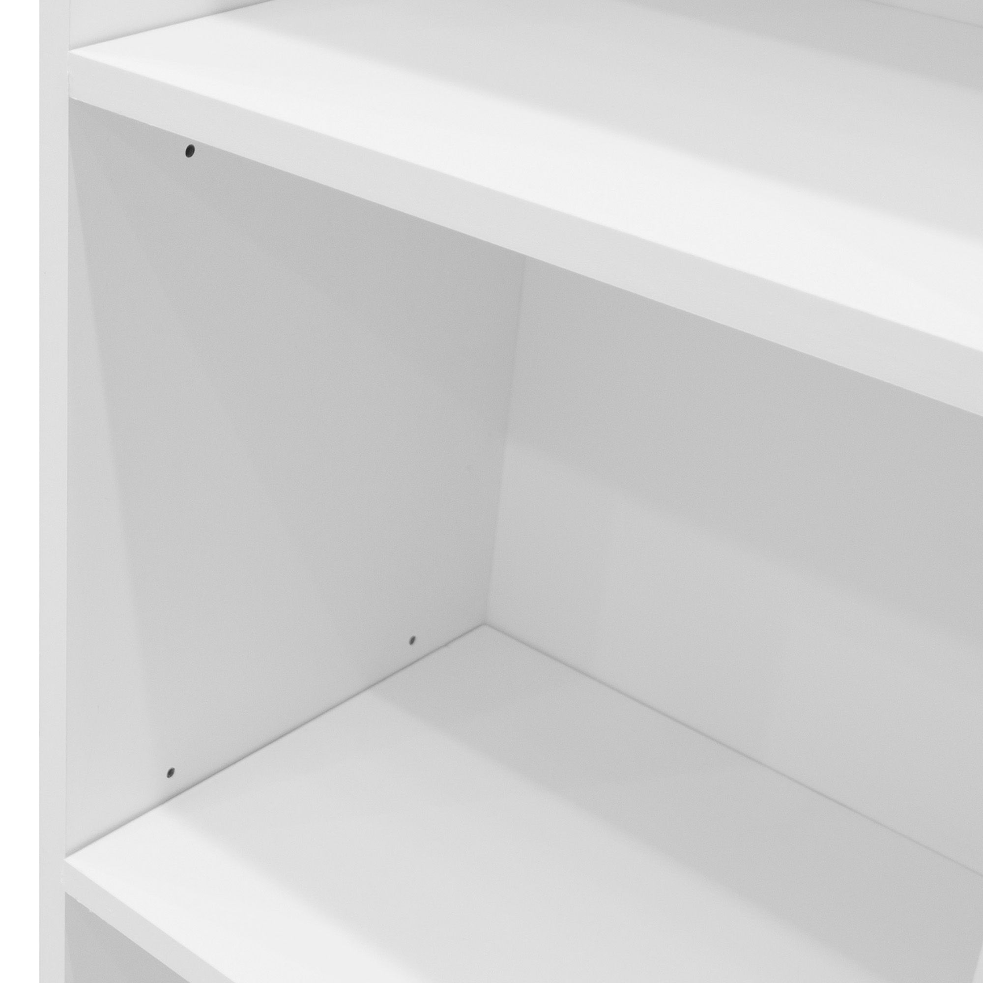 Шкаф книжный 400х1110х280 мм Бодега белый