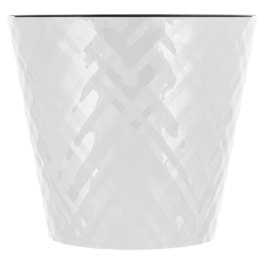 Горшок цветочный InGreen Manhattan Белоснежный жасмин 12,5 см 1 л c дренажной вставкой