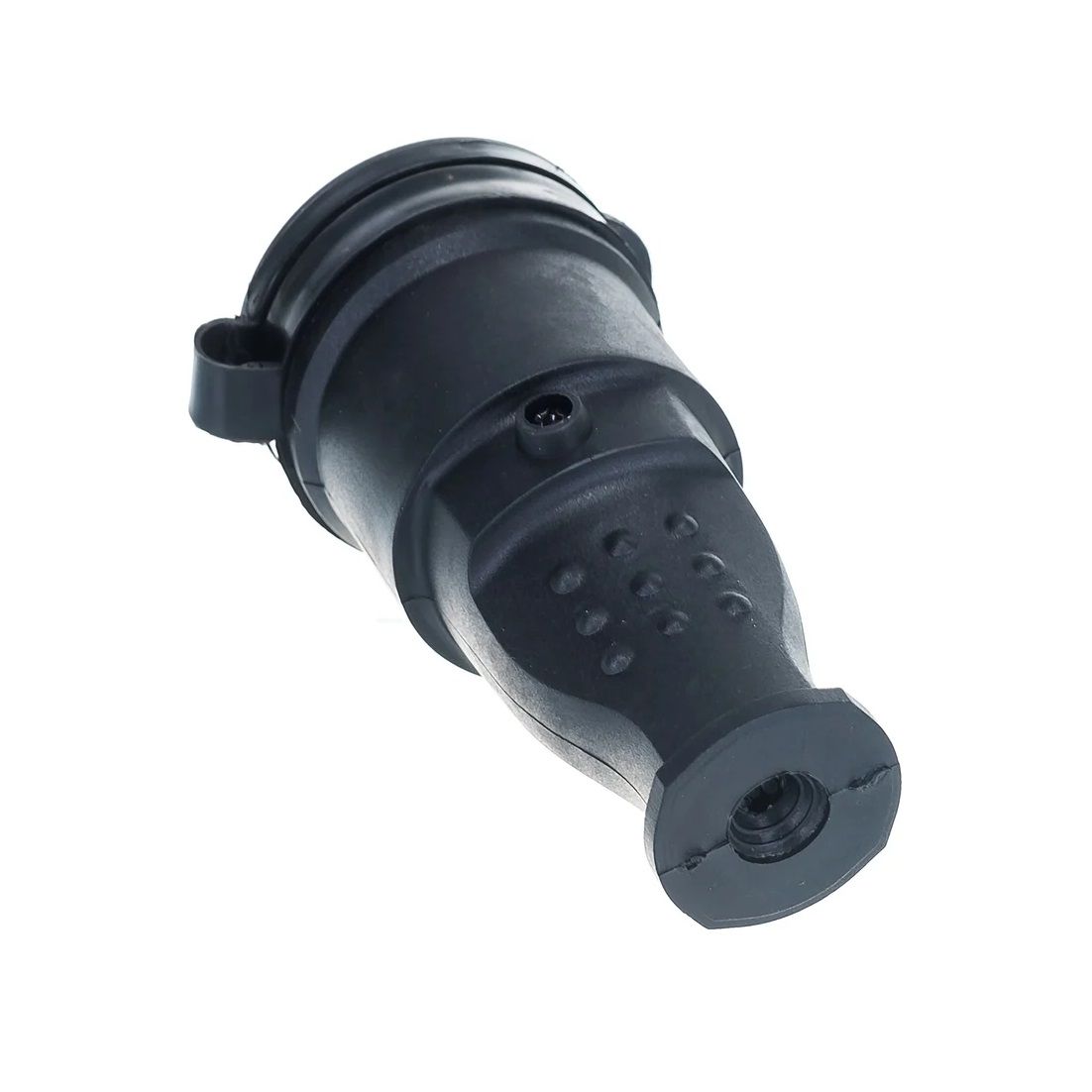 Розетка 1 гнездо с заглушкой с/з 16А 220В IP44 UNIVersal Компакт черная