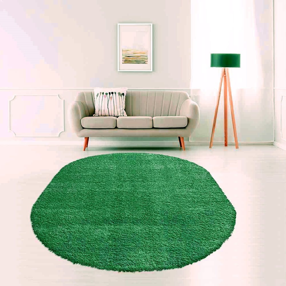 Ковер Шегги Viva 30 1039 2-36600 0,6х0,9 м овал зеленый