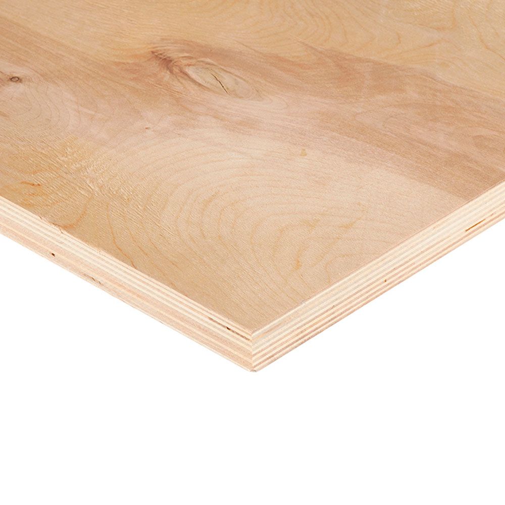 Фанера нешлифованная 18 мм 1525х1525 мм сорт 4/4ФК